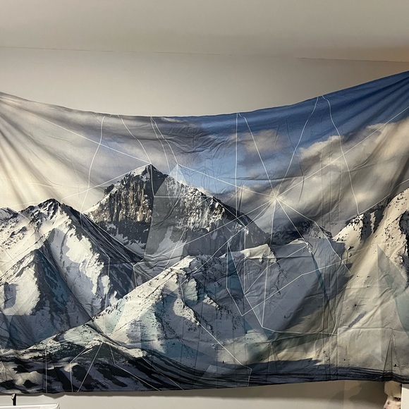 Urban Outfitters Mountain Landscape Tapestry - Picture 2 of 2